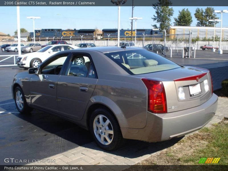 Radiant Bronze / Cashmere 2006 Cadillac CTS Sedan