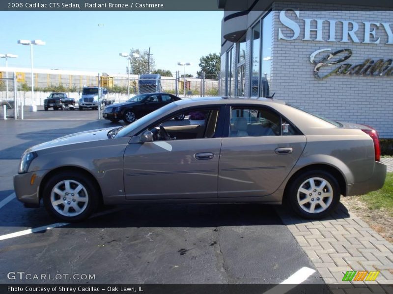 Radiant Bronze / Cashmere 2006 Cadillac CTS Sedan
