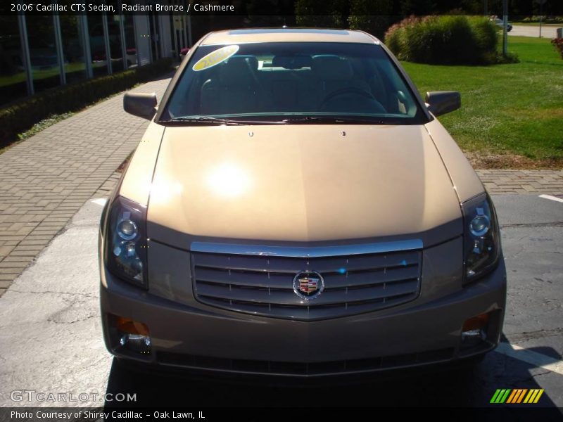 Radiant Bronze / Cashmere 2006 Cadillac CTS Sedan