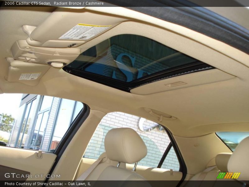 Radiant Bronze / Cashmere 2006 Cadillac CTS Sedan