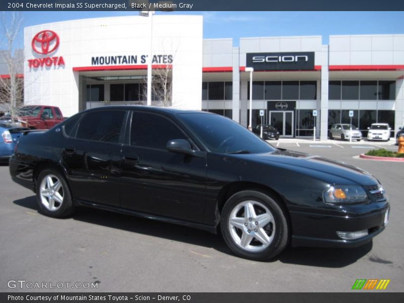 Black / Medium Gray 2004 Chevrolet Impala SS Supercharged