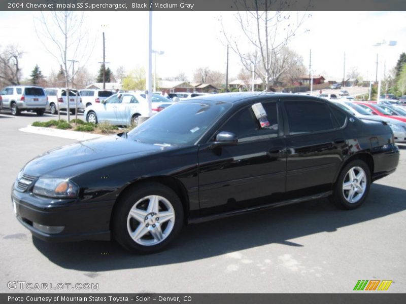 Black / Medium Gray 2004 Chevrolet Impala SS Supercharged