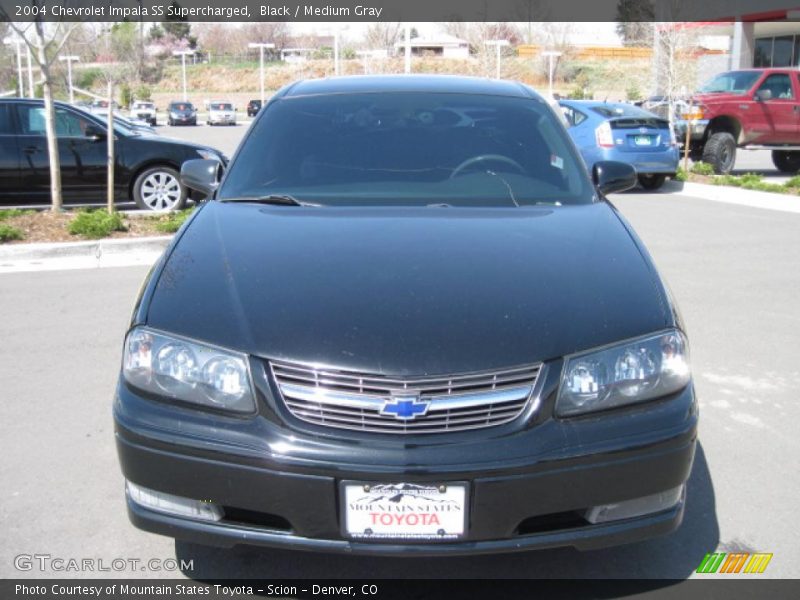 Black / Medium Gray 2004 Chevrolet Impala SS Supercharged