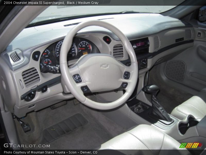 Black / Medium Gray 2004 Chevrolet Impala SS Supercharged