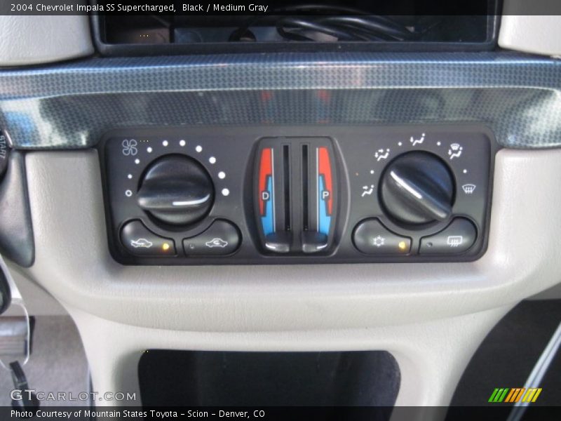 Black / Medium Gray 2004 Chevrolet Impala SS Supercharged