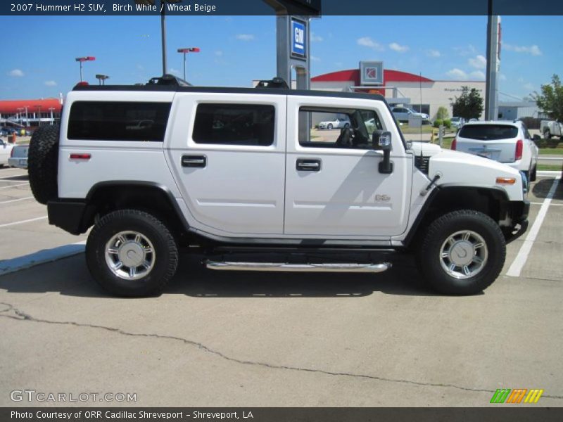 Birch White / Wheat Beige 2007 Hummer H2 SUV