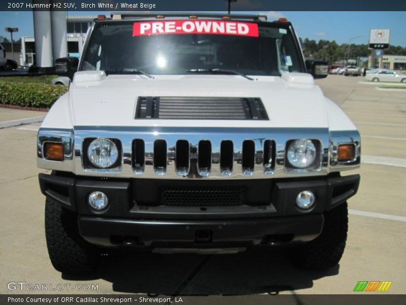Birch White / Wheat Beige 2007 Hummer H2 SUV