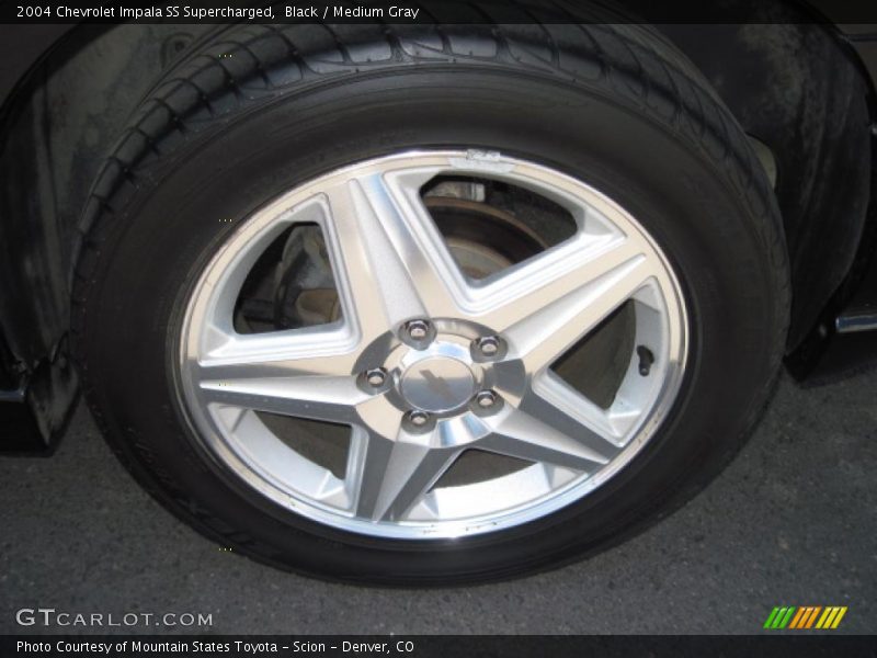 Black / Medium Gray 2004 Chevrolet Impala SS Supercharged