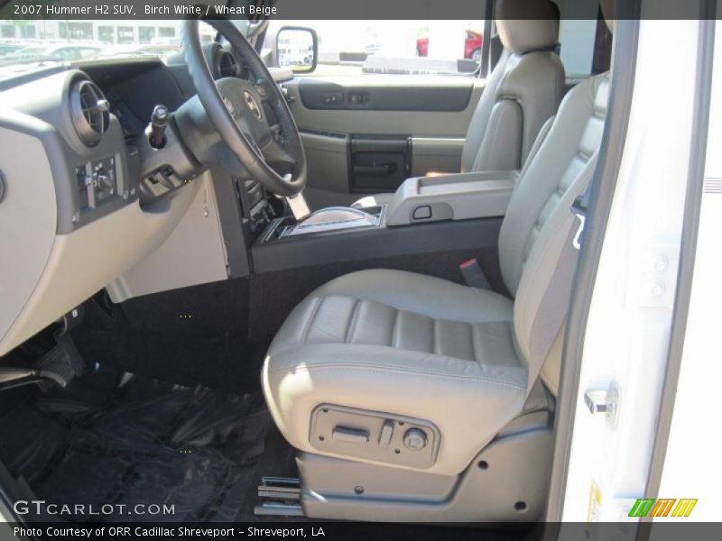 Birch White / Wheat Beige 2007 Hummer H2 SUV