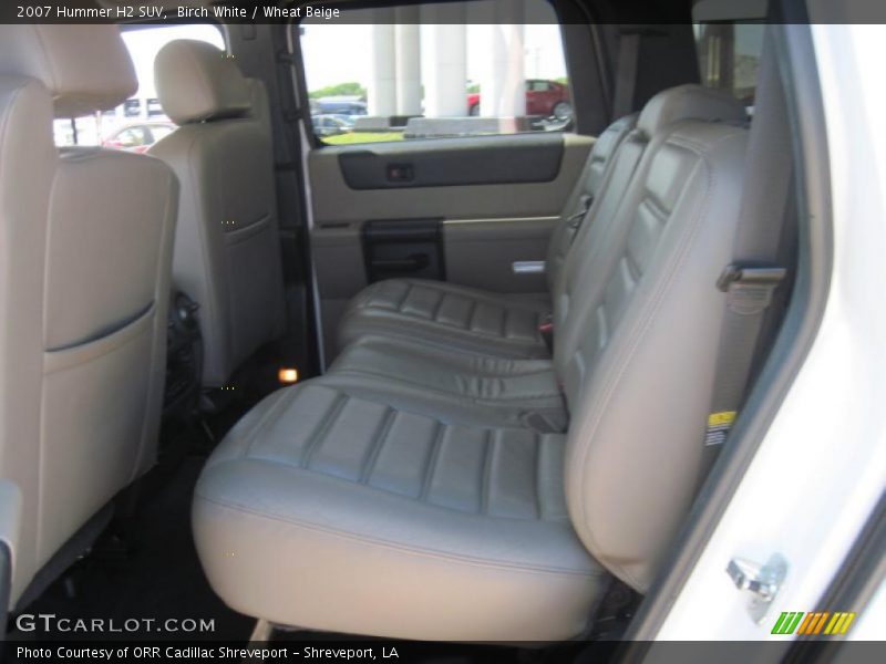 Birch White / Wheat Beige 2007 Hummer H2 SUV