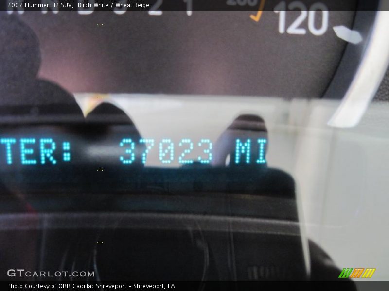 Birch White / Wheat Beige 2007 Hummer H2 SUV