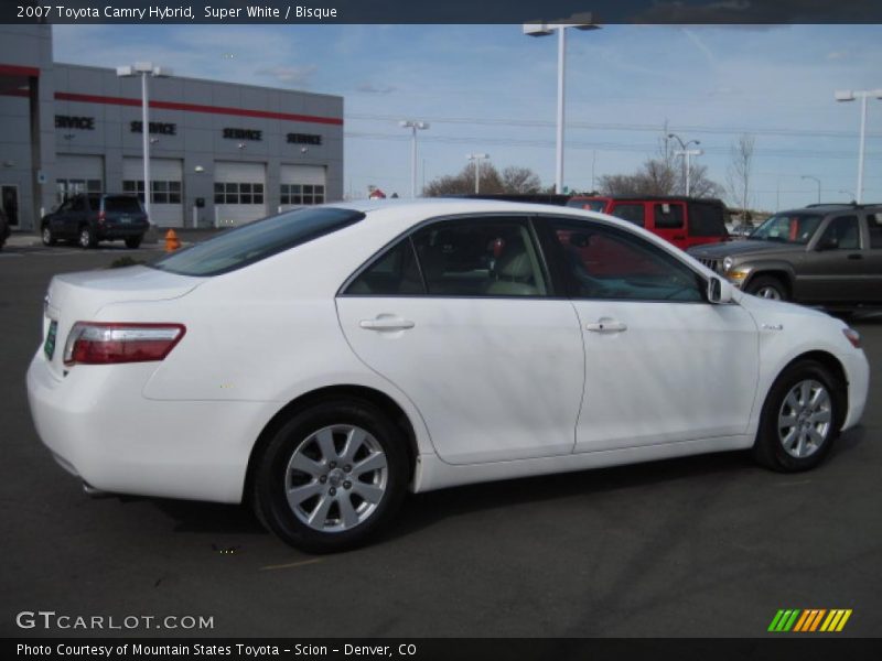 Super White / Bisque 2007 Toyota Camry Hybrid