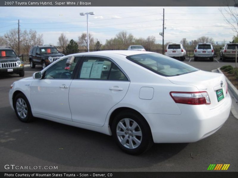 Super White / Bisque 2007 Toyota Camry Hybrid