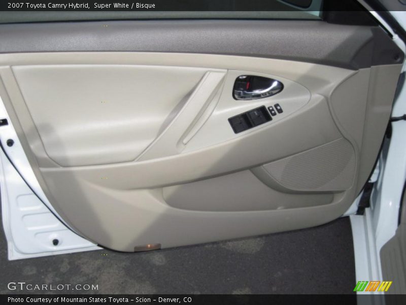 Super White / Bisque 2007 Toyota Camry Hybrid