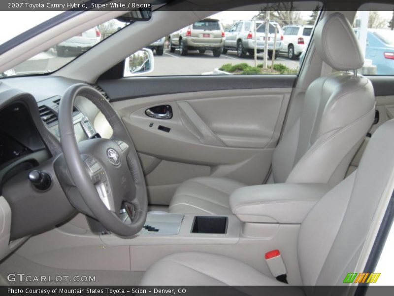 Super White / Bisque 2007 Toyota Camry Hybrid
