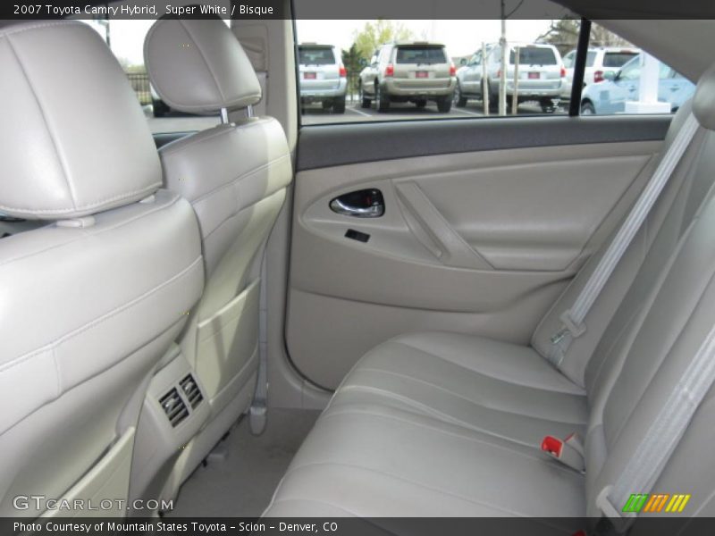 Super White / Bisque 2007 Toyota Camry Hybrid