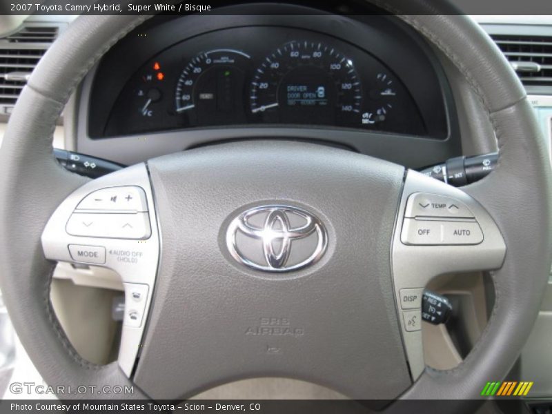 Super White / Bisque 2007 Toyota Camry Hybrid