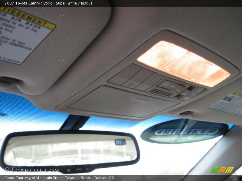 Super White / Bisque 2007 Toyota Camry Hybrid