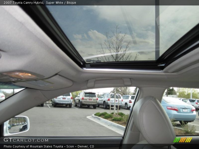 Super White / Bisque 2007 Toyota Camry Hybrid