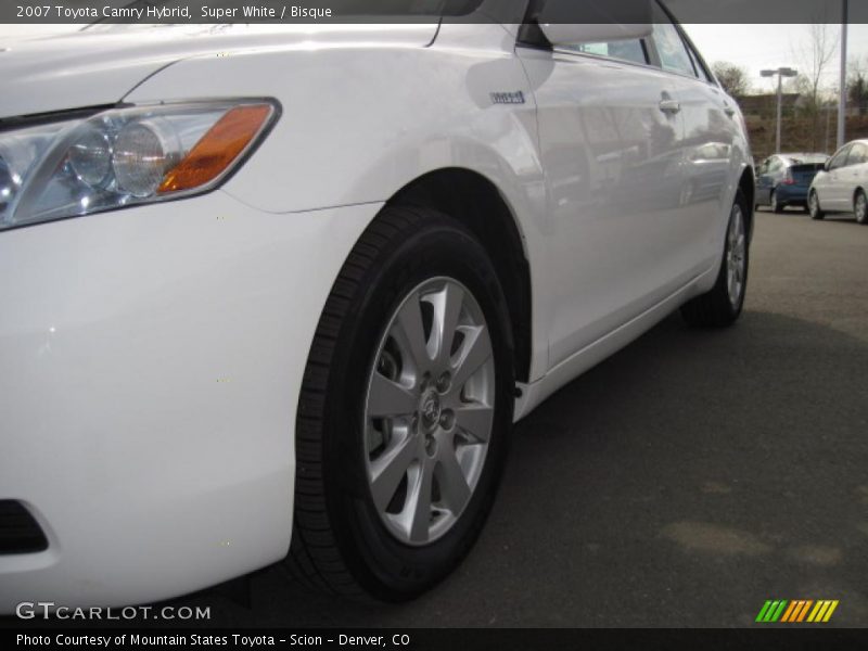 Super White / Bisque 2007 Toyota Camry Hybrid