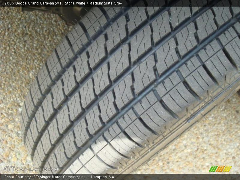 Stone White / Medium Slate Gray 2006 Dodge Grand Caravan SXT