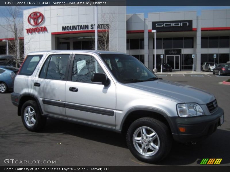 Sebring Silver Metallic / Charcoal 1997 Honda CR-V LX 4WD