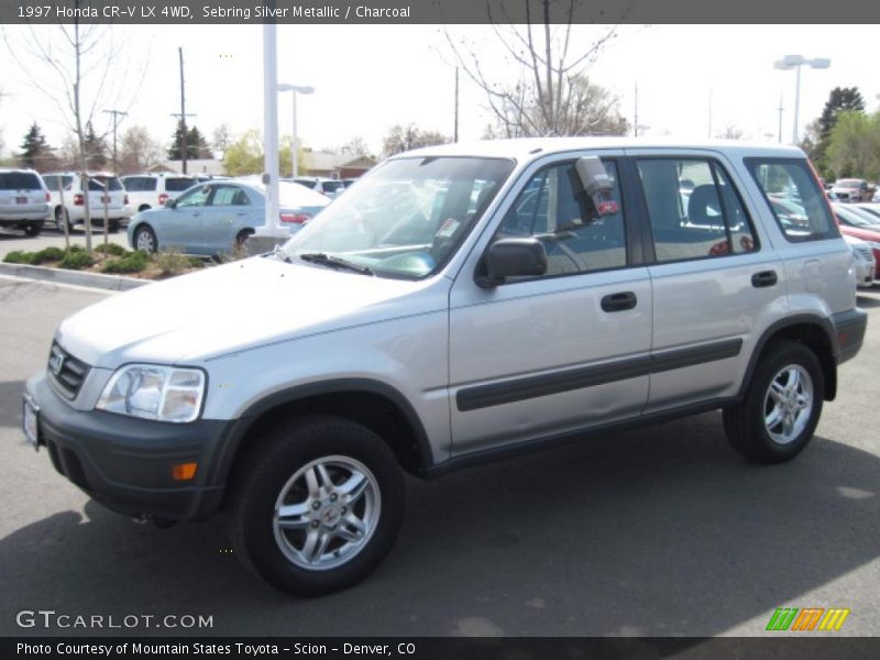 Sebring Silver Metallic / Charcoal 1997 Honda CR-V LX 4WD