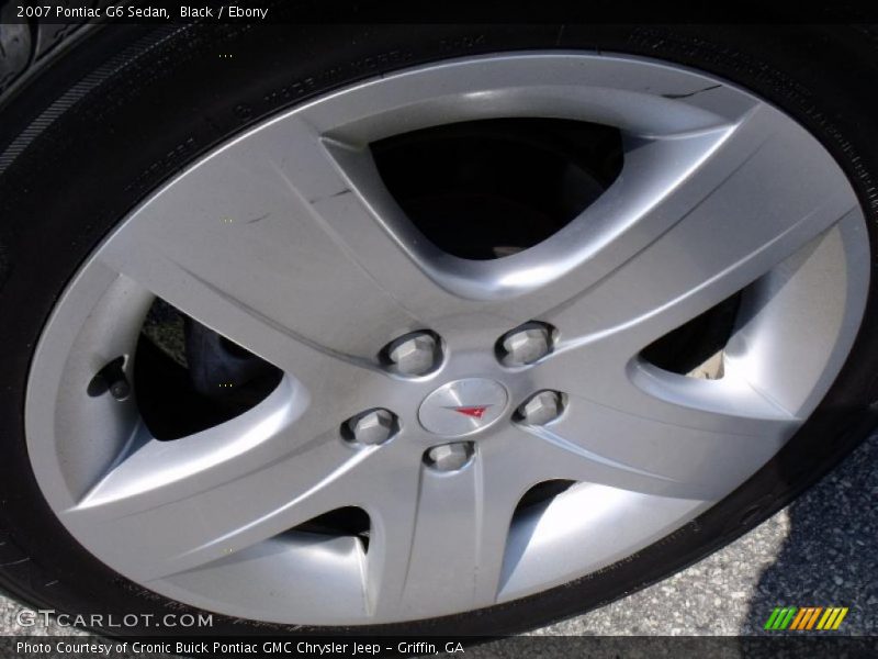 Black / Ebony 2007 Pontiac G6 Sedan