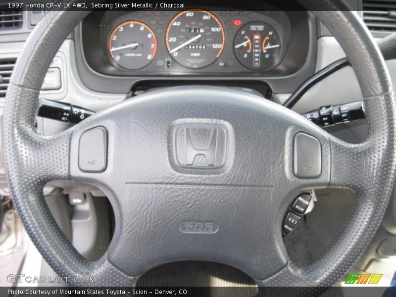 Sebring Silver Metallic / Charcoal 1997 Honda CR-V LX 4WD