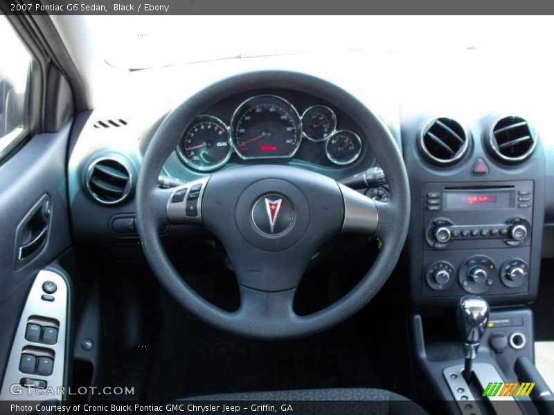 Black / Ebony 2007 Pontiac G6 Sedan