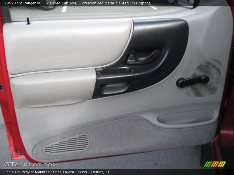 Toreador Red Metallic / Medium Graphite 1997 Ford Ranger XLT Extended Cab 4x4