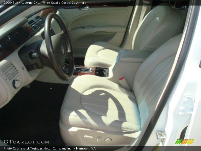White Opal / Cocoa/Cashmere 2009 Buick Lucerne CXL