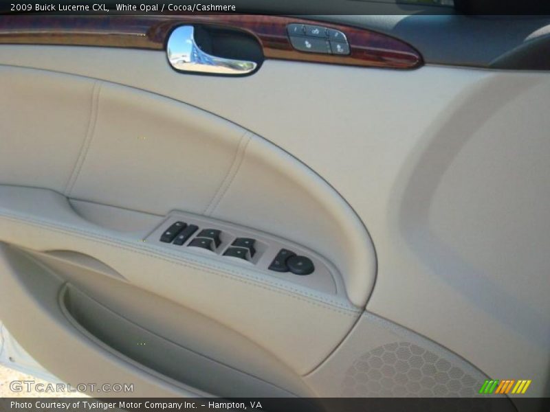 White Opal / Cocoa/Cashmere 2009 Buick Lucerne CXL