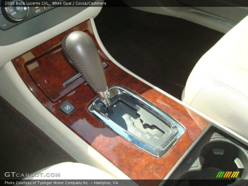 White Opal / Cocoa/Cashmere 2009 Buick Lucerne CXL