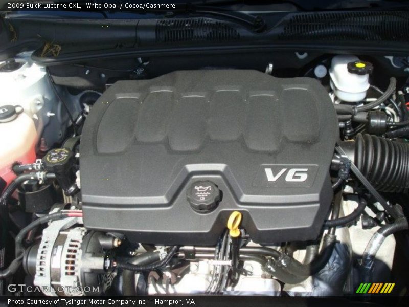 White Opal / Cocoa/Cashmere 2009 Buick Lucerne CXL