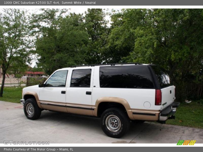Summit White / Neutral 1999 GMC Suburban K2500 SLT 4x4