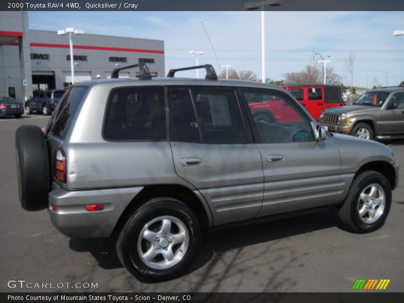 Quicksilver / Gray 2000 Toyota RAV4 4WD