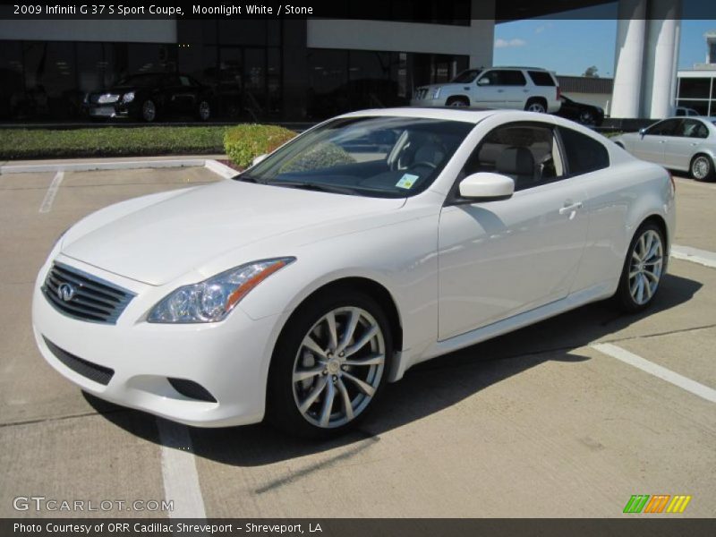 Front 3/4 View of 2009 G 37 S Sport Coupe