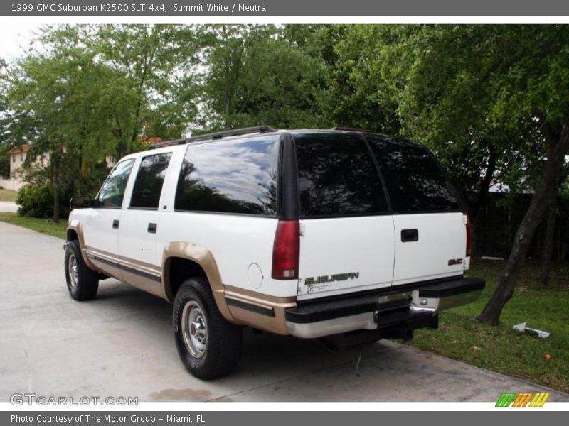 Summit White / Neutral 1999 GMC Suburban K2500 SLT 4x4