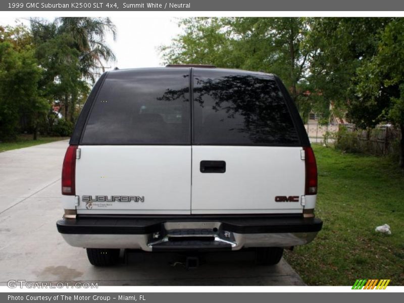 Summit White / Neutral 1999 GMC Suburban K2500 SLT 4x4