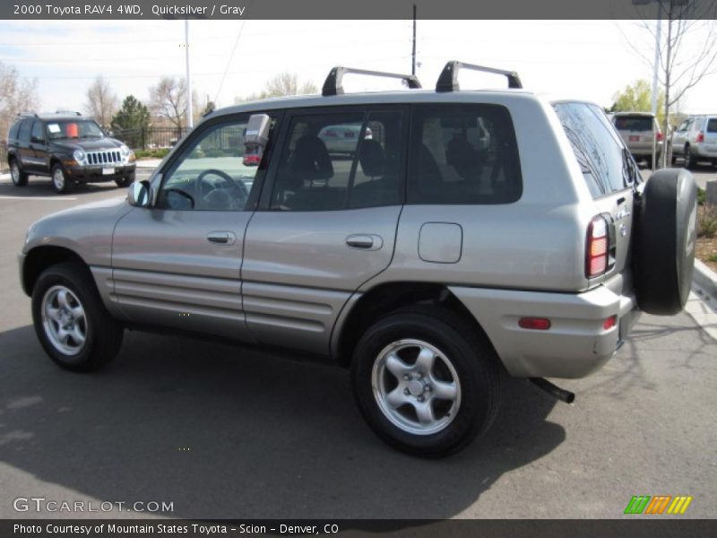 Quicksilver / Gray 2000 Toyota RAV4 4WD