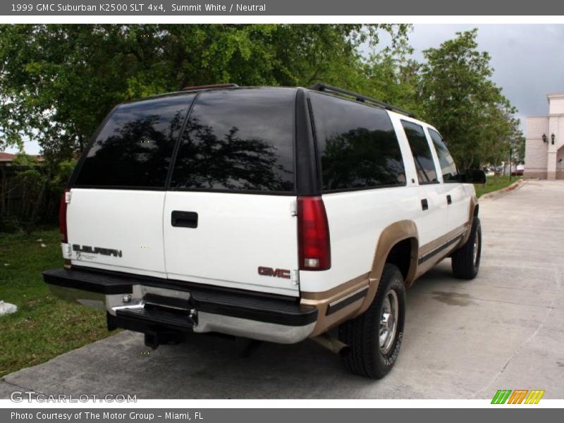 Summit White / Neutral 1999 GMC Suburban K2500 SLT 4x4