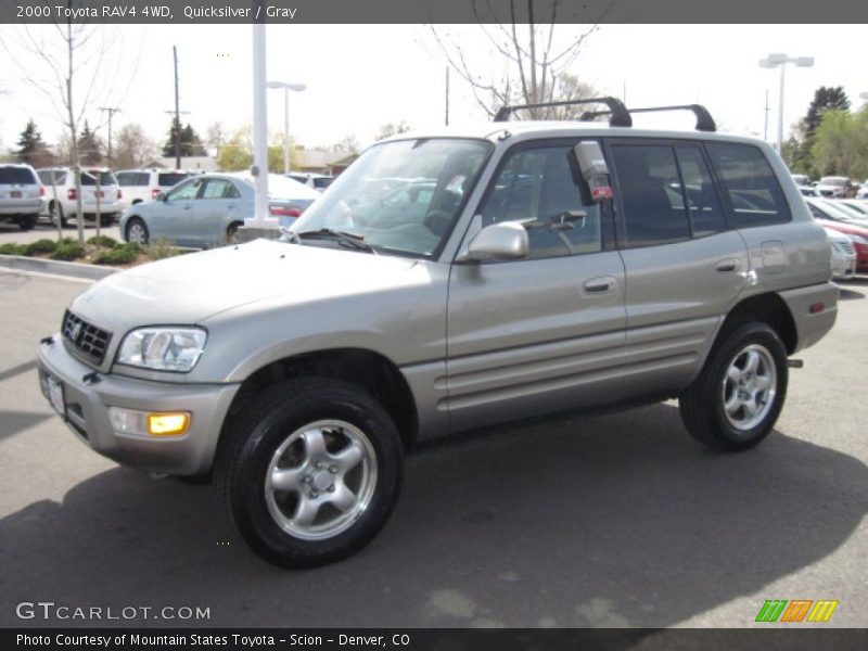 Quicksilver / Gray 2000 Toyota RAV4 4WD