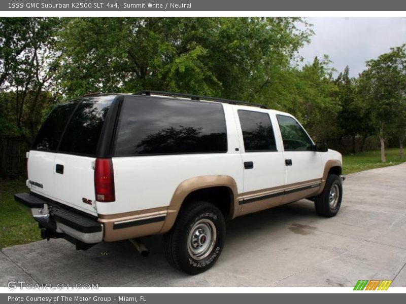 Summit White / Neutral 1999 GMC Suburban K2500 SLT 4x4
