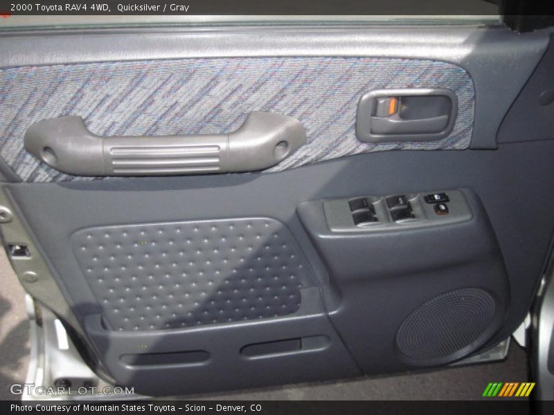 Quicksilver / Gray 2000 Toyota RAV4 4WD