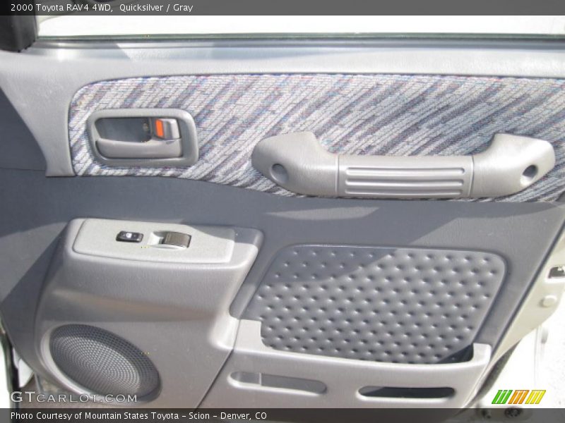 Quicksilver / Gray 2000 Toyota RAV4 4WD