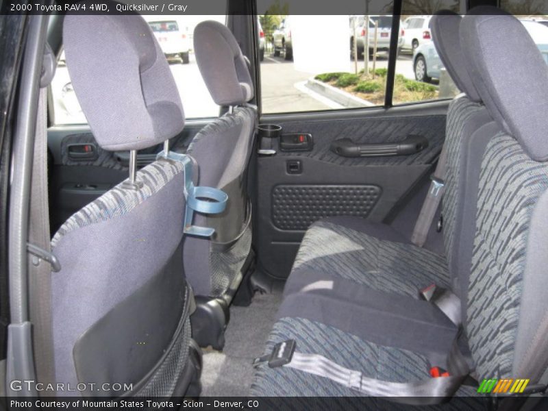 Quicksilver / Gray 2000 Toyota RAV4 4WD