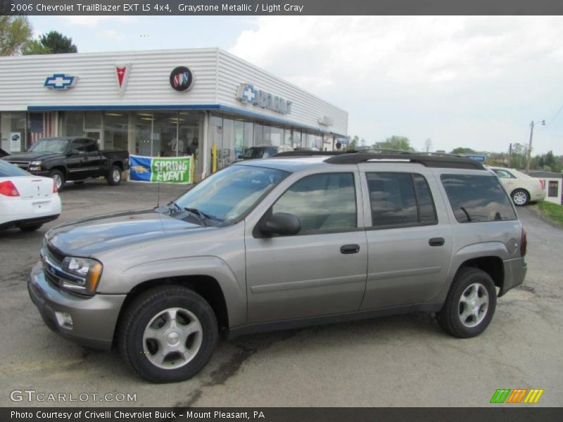 Graystone Metallic / Light Gray 2006 Chevrolet TrailBlazer EXT LS 4x4