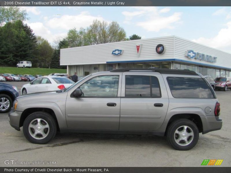 Graystone Metallic / Light Gray 2006 Chevrolet TrailBlazer EXT LS 4x4