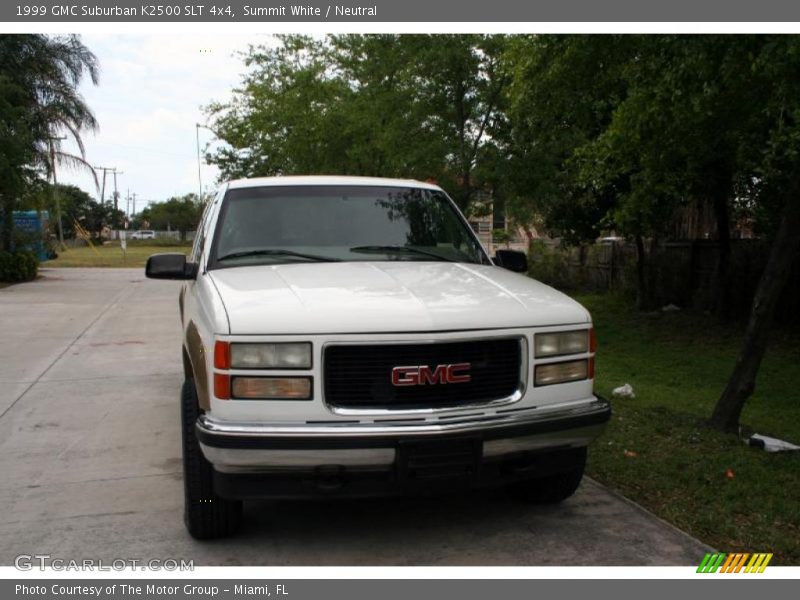 Summit White / Neutral 1999 GMC Suburban K2500 SLT 4x4